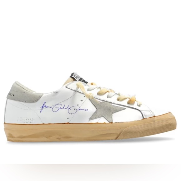 Golden Goose Men Superstar Sneaker White, Gray Multi NIB Auth - Picture 1 of 6